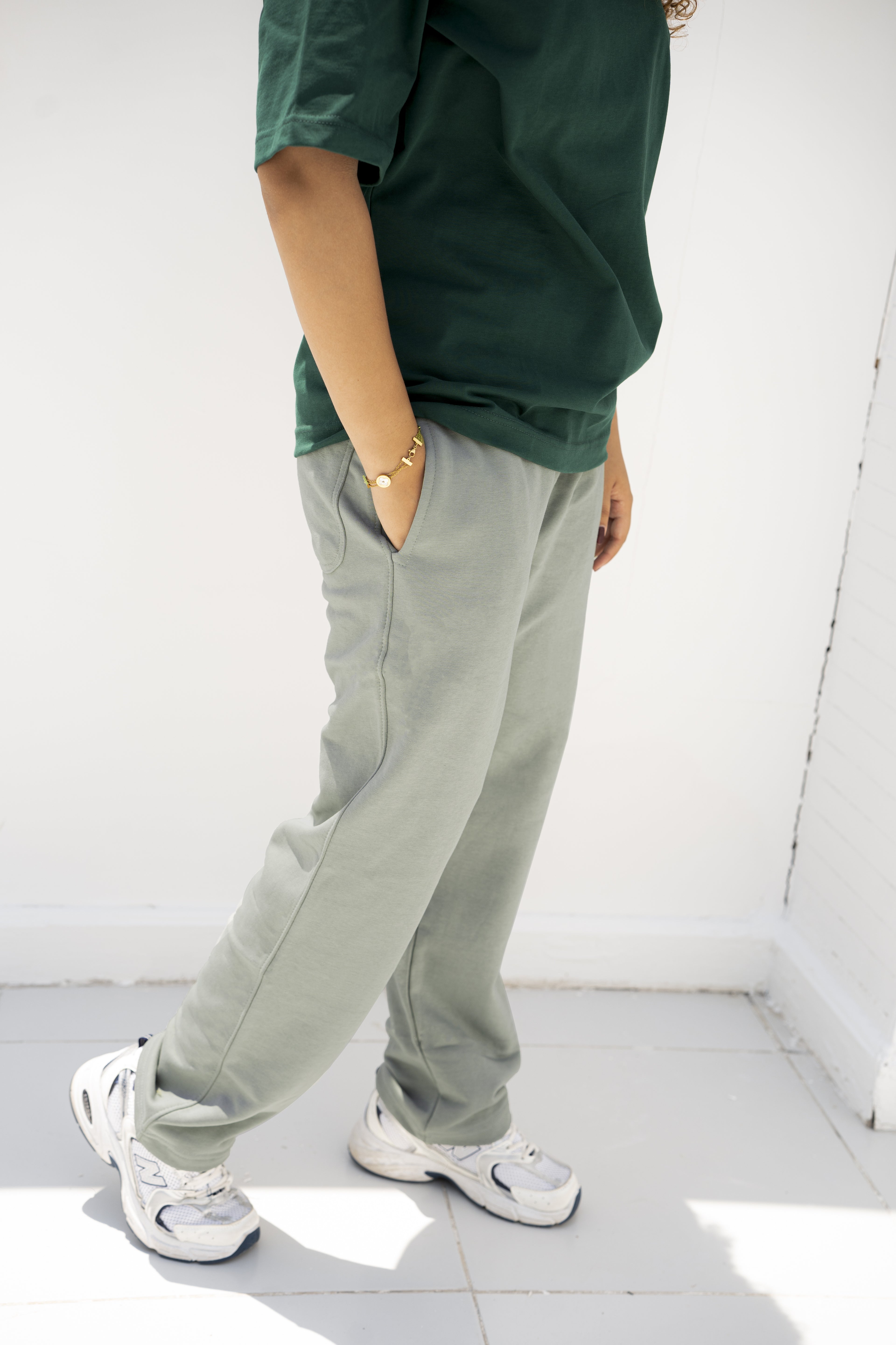 DRIZZ  Sweatpants – Mint Green (Soft Wash)