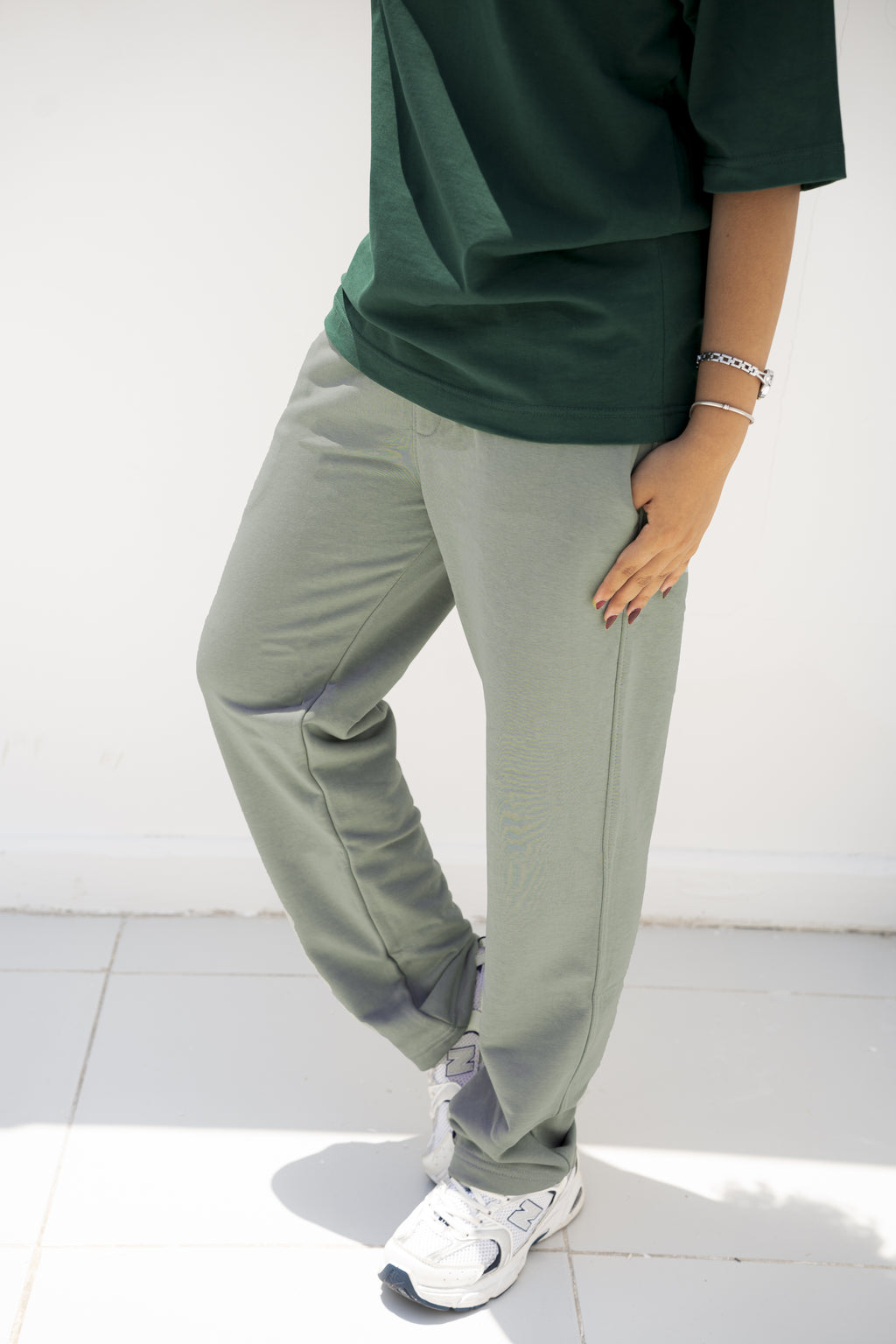 DRIZZ  Sweatpants – Mint Green (Soft Wash)